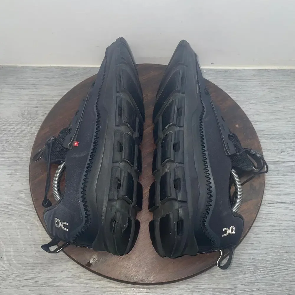 On Cloud Cloudaway Mens 12 Black Athletic Running Sneakers Shoes 3MD30450485